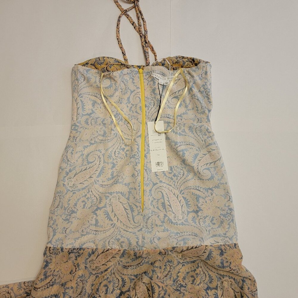 Veronica Beard Lucine Paisley Silk Gown - Picture 11 of 15